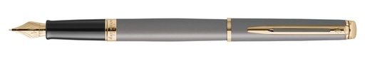 [1435720] Stylo plume Waterman Hémisphère Fashion Colors Metallic Grey GT Medium
