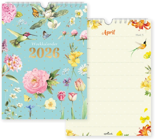 [1435751] Calendrier 2026 Marjolein Bastin 7 jours/1 page