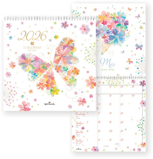 [1435752] Calendrier mensuel 2026 Turnowsky 1 mois/1 page
