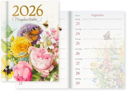 [1435754] Agenda 2026 Marjolein Bastin S Traditionnel 7 jours/2 pages