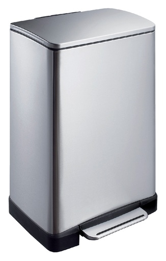 [394550] Pedaalemmer EKO E-Cube 40 liter rvs