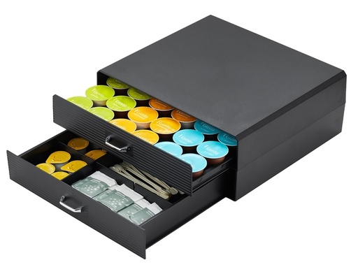 [1436003] Koffiecapsulehouder BRASQ CD300 zwart