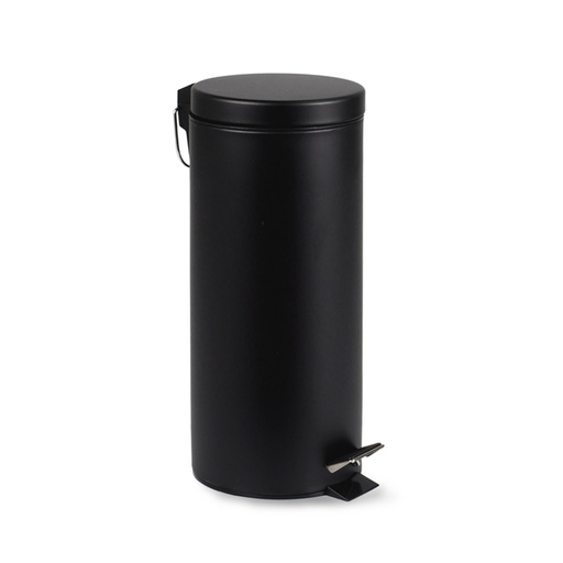 [1436004] Poubelle à pédale BRASQ 30L noir