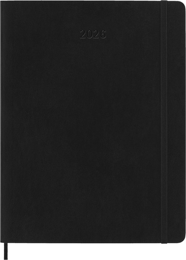 [1436240] Agenda 2026 Moleskine 12M Planner Weekly 7dagen/1pagina XL sc black