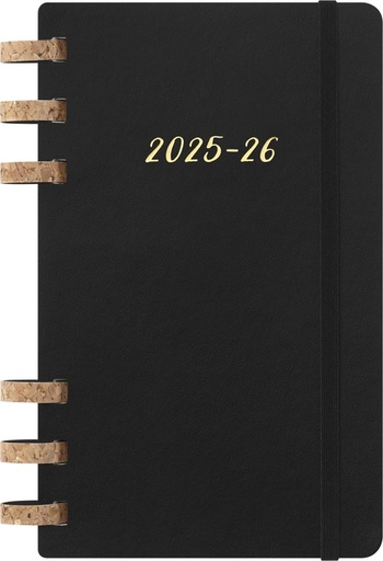 [1436250] Agenda 2025/2026 Moleskine 12M Academic Weekly 7dagen/1pagina Myrtle large sc black
