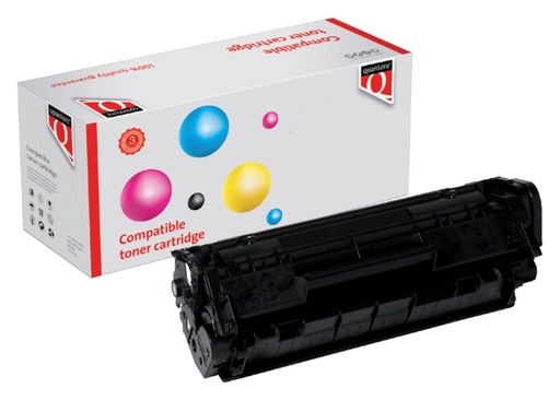 [851140] Cartouche toner Quantore alternative pour HP Q2612A 12A noir