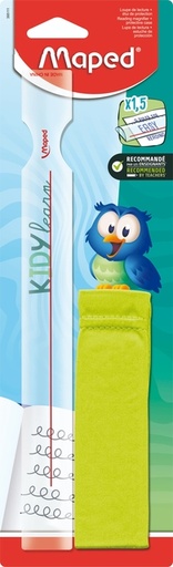 [1436293] Loupe de lecture Maped Kidy Learn transparent