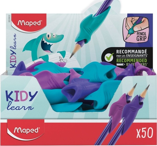 [1436295] Prise crayon Maped Kidy Learn présentoir 50 pièces assorti