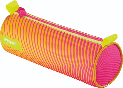 [1436301] Etui Maped Neon rond oranje-roze