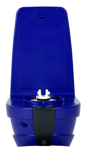 [1436317] Distributeur crème pour les mains Dreumex One2Clean Sensor bleu