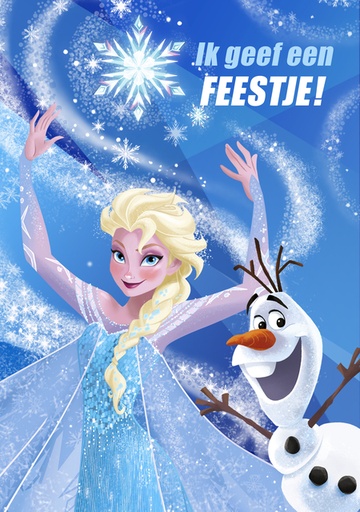 [1436350] Invitation Disney 6 pièces (NL)