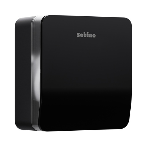 [1436520] Toiletpapierdispenser Satino JT1 Hyginity jumbo S zwart 333405