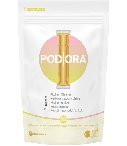 [1436582] Nettoyant pour cuisine InnuScience PodOra 25 sachets