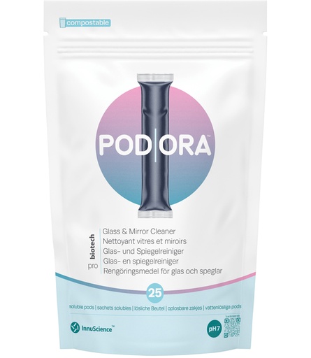 [1436586] Interieurreiniger InnuScience PodOra glas pods 25 stuks
