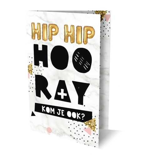 [1436626] Invitation Hooray PK 889 Interstat (NL)
