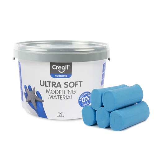[1436639] Klei Creall Play-it Ultra Soft helder blauw 1100 gram