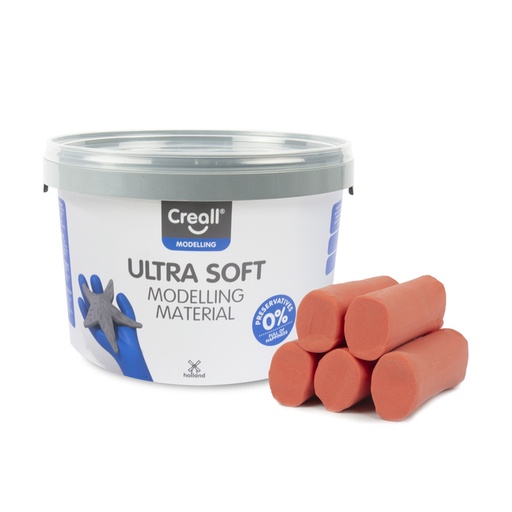 [1436640] Pâte à modeler Creall Play-it Ultra Soft rouge 1100g