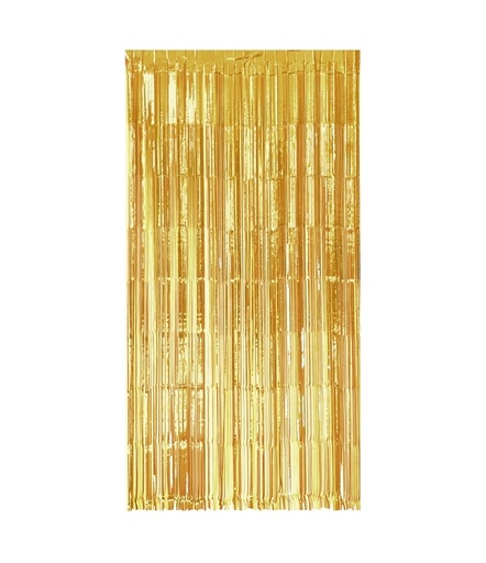 [1436763] Rideau Party Curtain Gold
