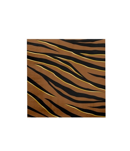 [1436764] Serviette Tiger Safari