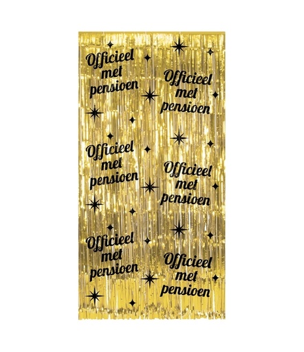 Rideau Party Curtain "Pensioen"