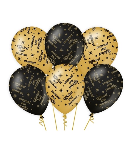 Ballons Classy Party "Pensioen"