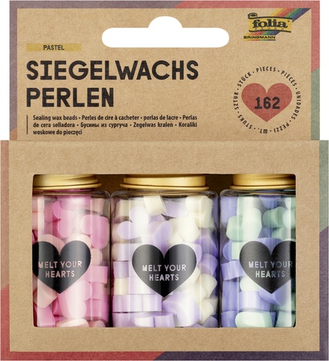 [1436802] Perle de cire à cacheter Folia Pastel