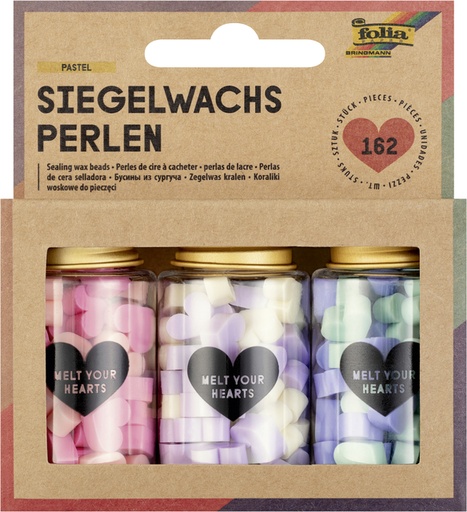 [1436802] Perle de cire à cacheter Folia Pastel