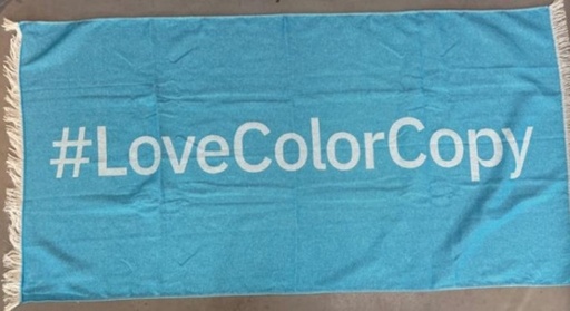 [1436808] Hamam handdoek Color Copy blauw