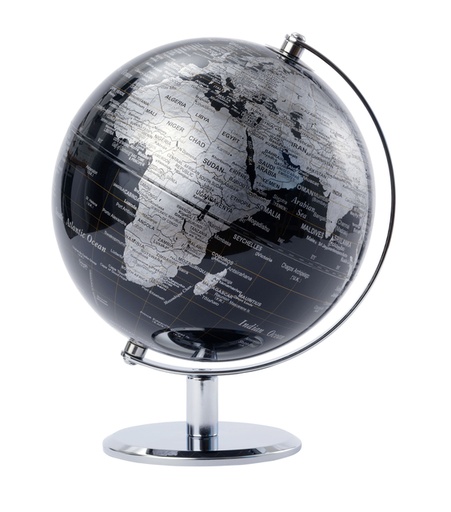 [1436814] Globe Troika 20cm zwart-zilver