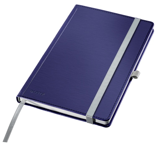 [1436952] Carnet de notes Leitz Style A5 ligné 160 pages 100g bleu