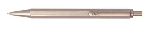 [1437055] Balpen Rhodia scRipt medium rozenhout