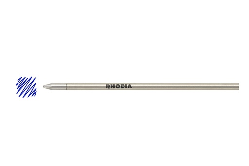 [1437068] Recharge stylo bille Rhodia scRipt 0.7mm bleu