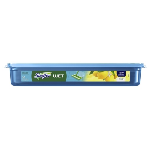 [1437144] Lingette sol imprégnée Swiffer Wet Citrus 10 pièces