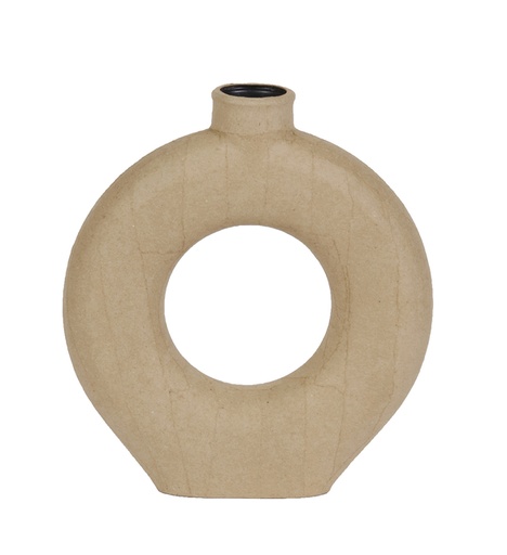 [1437174] Objet à décorer Décopatch vase anneau 21x21x23cm