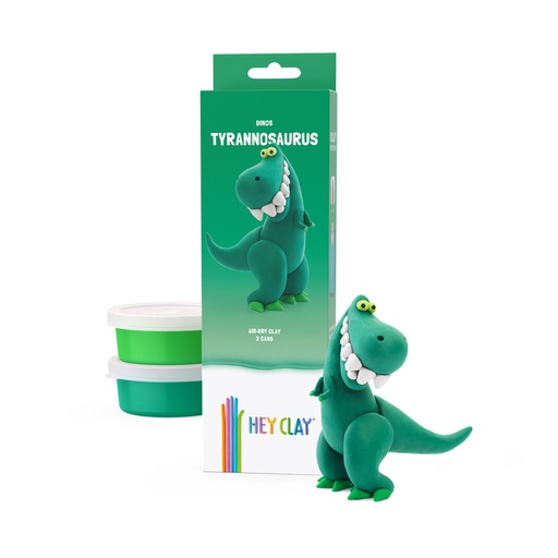 [1437223] Klei Hey Clay dinos set à 3 delen