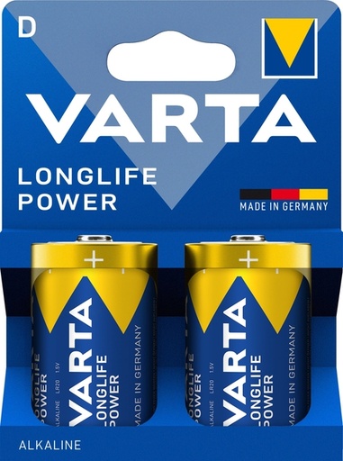 [1437362] Batterij VARTA Longlife Power 2x D