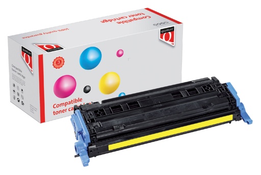 [851082] Cartouche toner Quantore alternative pour HP Q6002A 124A jaune