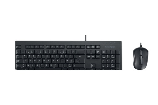 [1437465] Clavier + souris Kensington EQ KM100 filaire AZERTY