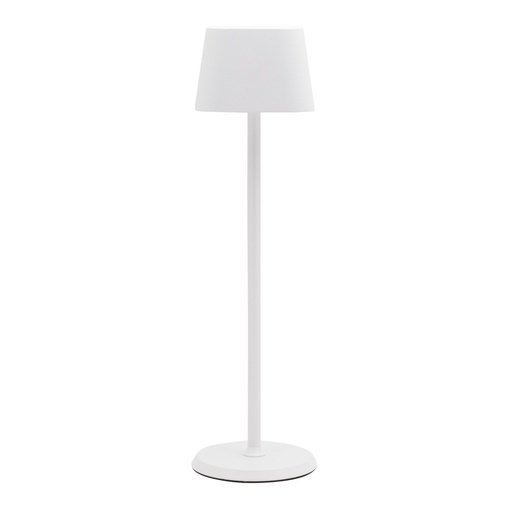 [1437478] Lampe de table Securit Georgina LED rechargeable dimmable blanc