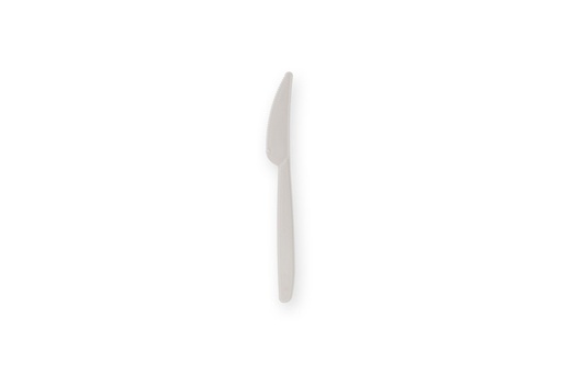 [1437500] Mes IEZZY herbruikbaar PP 185mm 50 stuks wit