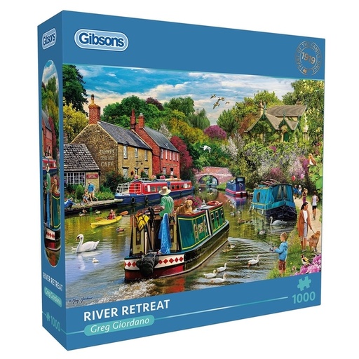 [1437589] Puzzle Gibsons River Retreat 1000 pièces