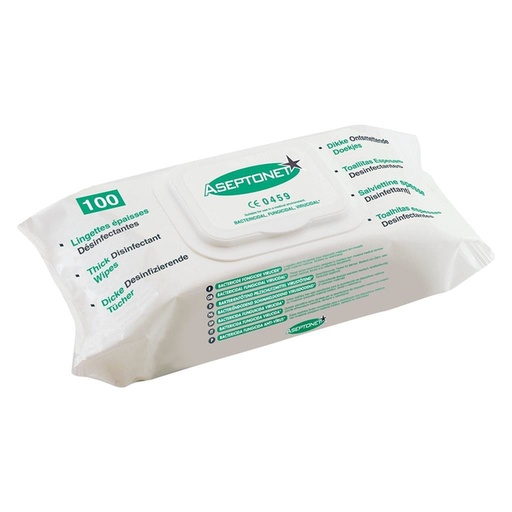 [1437893] Ontsmettende doekjes Aseptonet 100 stuks