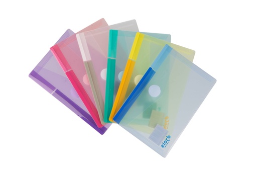 [1437960] Pochette enveloppe Djois Color Collection A6 paysage assorti