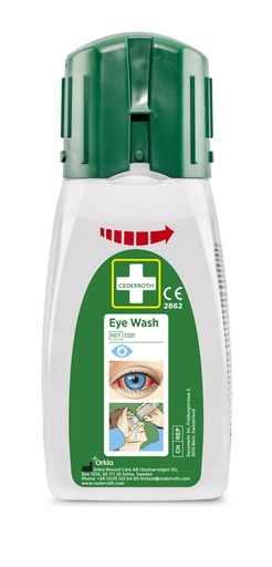 [1437983] Douche oculaire Cederroth format de poche