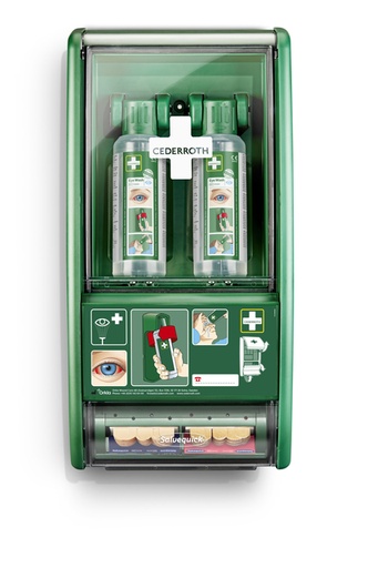 [1437988] Station de douche oculaire Cederroth 2x 500ml