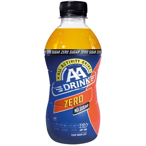 [1438029] Boisson AA Drink Zero sans sucre bouteille PET 330ml