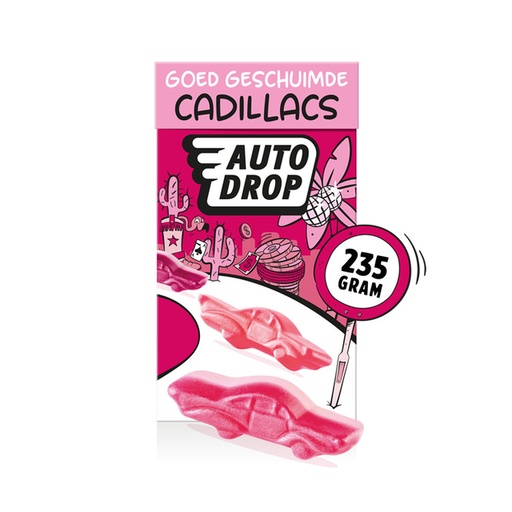 [1438063] Autodrop geschuimde Cadillacs pak 235gr