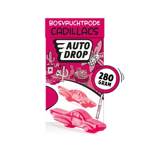 [1438064] Autodrop rode Cadillacs pak 280gr