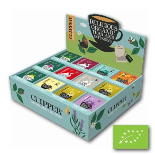 [1438073] Boîte à thé Clipper 180 sachets