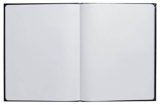 [1438088] Gastenboek Exacompta Graphik 270x220mm blanco zwart